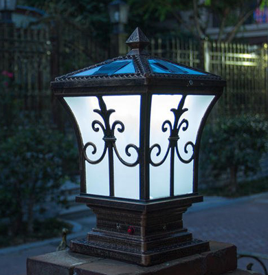 石河子乡柱头灯