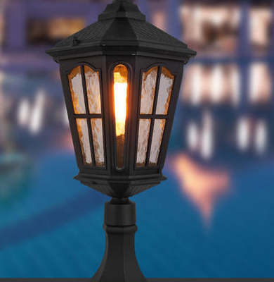 石河子乡柱头灯