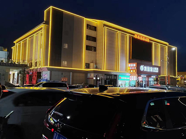 石河子乡楼体亮化